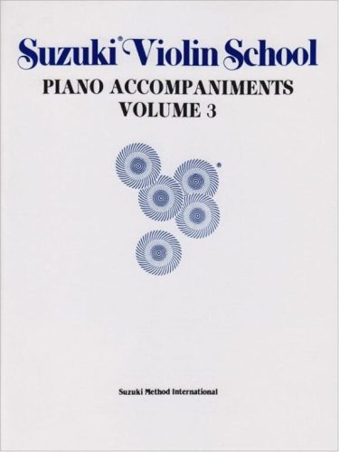 Suzuki, Shinichi: Suzuki Violin School Vol.3 (piano acc.)