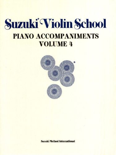Suzuki, Shinichi: Suzuki Violin School Vol.4 (piano acc.)