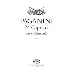 Paganini, Niccolo: 24 capricci per violino solo Op. 1