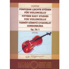 Popper, David: Tizenöt könnyű gyakorlat Op. 76/1