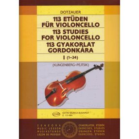 Dotzauer, Justus Johann Friedrich: 113 gyakorlat 1