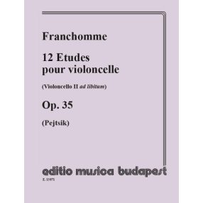 Franchomme, Auguste-Joseph: 12 etűd Op. 35