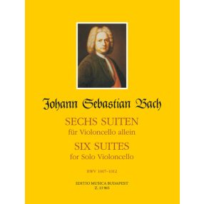 Bach, Johann Sebastian: Hat szvit BWV 1007-1012