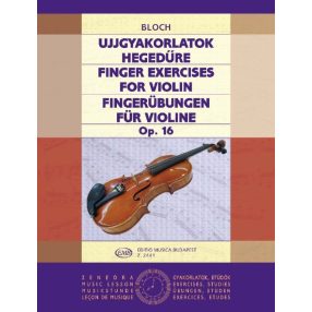 Bloch József: Ujjgyakorlatok Op. 16