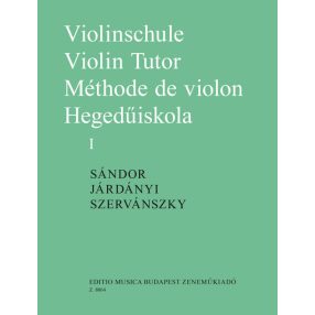   Járdányi Pál – Sándor Frigyes – Szervánszky Endre: Hegedűiskola I.