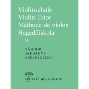   Járdányi Pál – Sándor Frigyes – Szervánszky Endre: Hegedűiskola II.