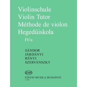   Járdányi Pál – Rényi Albert – Sándor Frigyes – Szervánszky Endre: Hegedűiskola IV./a