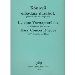   Pejtsik Árpád: Könnyű előadási darabok Gordonkára és zongorára