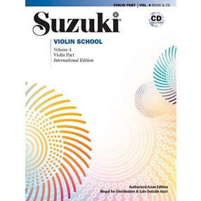  Suzuki, Shinichi: Suzuki Violin School Vol.4 