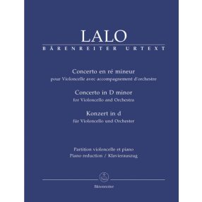   Lalo, Édouard: Concerto for Violoncello and Orchestra zongorakivonat