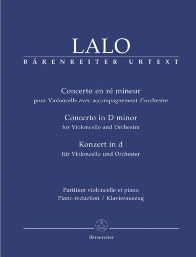 Lalo, Édouard: Concerto for Violoncello and Orchestra zongorakivonat