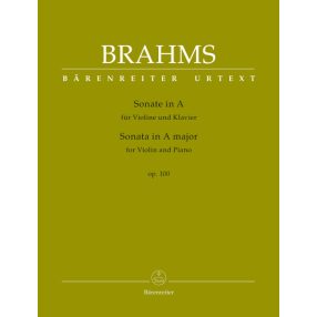   Brahms, Johannes: Sonata for Violin and Piano játszópartitúra Op. 100