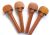 Barokk Hegedű kulcs buxus medium SET