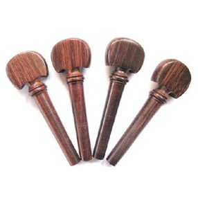 Barokk Hegedű kulcs rózsafa medium SET