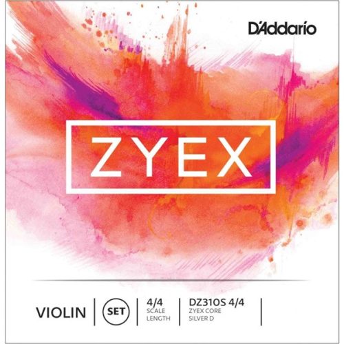 D'Addario Zyex hegedűhúr SET "D-silver"