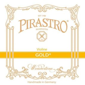 Pirastro Gold hegedűhúr SET E-ball end