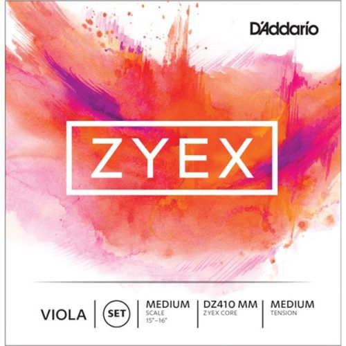 D'Addario Zyex brácsahúr SET