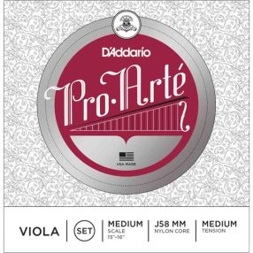 D'Addario Pro Arté brácsahúr SET 