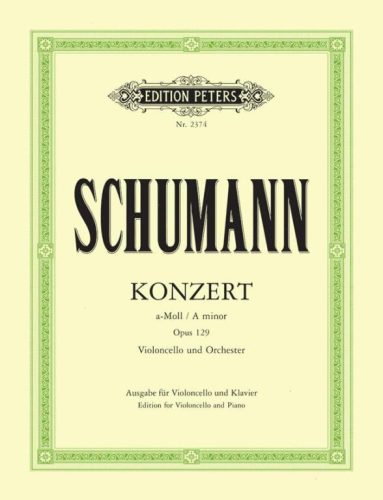 Schumann, Robert: Cello Concerto in A minor Op. 129 (Vc-Pf) zongorakivonat