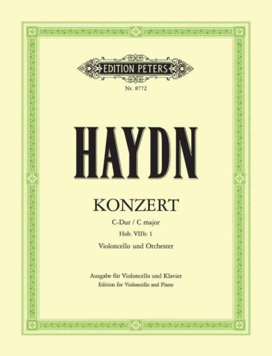  Haydn, Franz Joseph: Konzert für Violoncello und Orchester C-Dur Hob. VIIb: 1