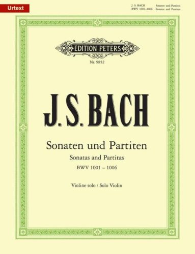  Bach, Johann Sebastian: Sonaten und Partiten für Violine solo BWV 1001-1006 (Urtextausgabe)