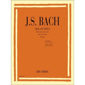   Bach, Johann Sebastian: 6 Suites per violoncello solo BWV 1007-1012