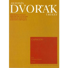   Dvořák, Antonín: Capriccio Concert Rondo for Violin and Piano játszópartitúra