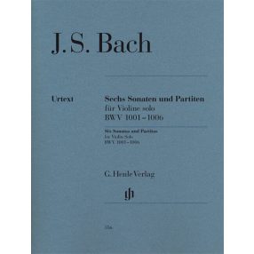   Bach, Johann Sebastian: Sonatas and Partitas BWV 1001-1006 for Violin solo (notated and annotated version)