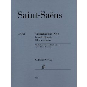   Saint-Saëns, Camille: Concerto for Violin and Orchestra No. 3 b minor op. 61