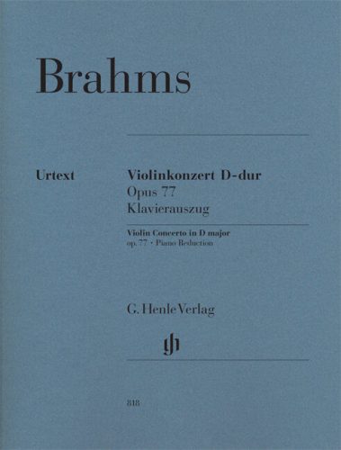 Brahms, Johannes: Violin Concerto in D major Op. 77