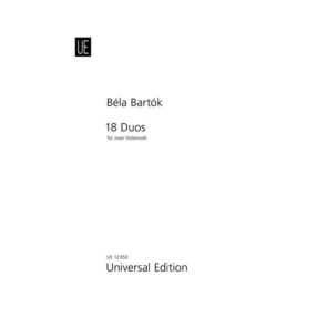 Bartók Béla: 18 duó