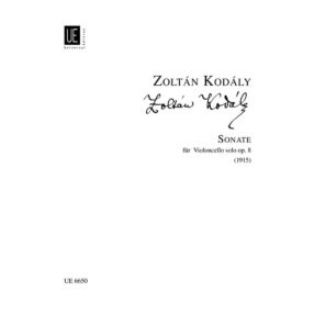 Kodály Zoltán: Szonáta (1915) szólógordonkára 